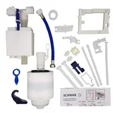 Schwab - Komplettes Set Ersatzteile Mechanismen Spülkasten 187.1200