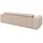 Livora Couch Polyester 3-Sitzer Beige