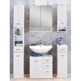 Held Hängeschrank »Rallye« Breite 25 cm, mit wechselbarem Türanschlag weiß