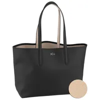 Lacoste Anna Reversible Two-Tone Tote Bag noir/crema