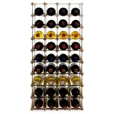 Proregal Weinregal Natur, Holz, Kiefer, Rechteckig, 42.5x92.5x24.5 cm, Wohnzimmer, Regale, Weinregale
