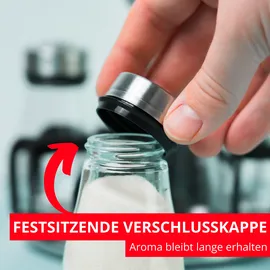 Westmark Lissabon Gewürzstreuer 18 cm Silber unbefüllt
