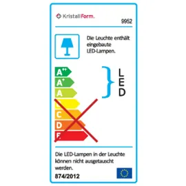 JOKEY LED Aufsatzleuchte Lines I 15 x 6,5 cm