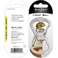 NITE IZE Karabinerhaken Silber