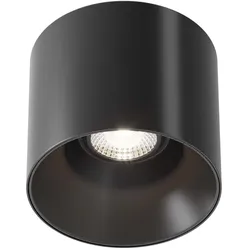 Deckenlampe Deckenleuchte Wohnzimmerlampe Flurleuchte Metall dimmbar schwarz LED