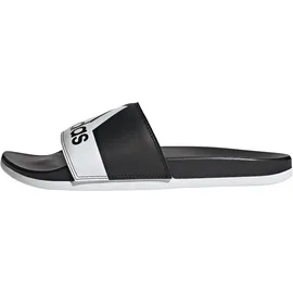 Adidas Adilette Comfort Schlappen, Core Black/Ftwr White/Ftwr White, 43