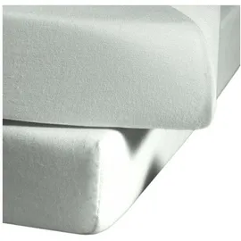 FLEURESSE Comfort 001117 Jersey 200 x 200 - 200 x 220 cm steingrau
