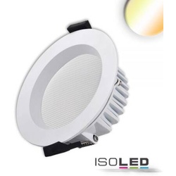 LED Downlight 11cm weiß 13W blendfrei neutral/warmweiß ColorSwitch 900lm dimmbar EEK F [A-G]