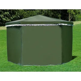 Promadino Pavillon-Schutzhülle 1 Stück 4,5 x 1,72 m Grün