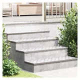 vidaXL Riffelblech 2 Stk. 100 x 30 cm Silber Aluminium
