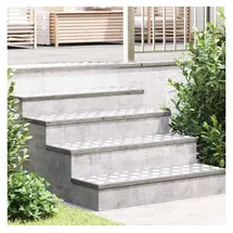 vidaXL Riffelblech 2 Stk. 100 x 30 cm Silber Aluminium