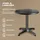 CASARIA Casaria® 2er Set Stehtisch höhenverstellbar