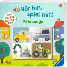 Ravensburger 43992 Mein Puzzle-Soundbuch: Fahrzeuge