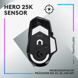 Logitech G502 X Plus Gaming Maus Schwarz