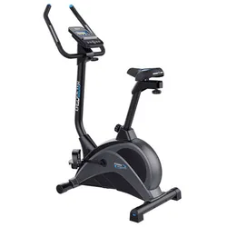 Ergometer STAMM BODYFIT, grau (grau, anthrazit), Fahrradtrainer, ohne Unterlegmatte, für Nutzer bis 200cm Körpergröße, B:55cm H:143cm L:109cm