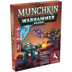 17015G Munchkin Warhammer Kartenspiel bis zu 6 Spielern ab 12 Jahr(e)