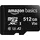 Amazon Basics MicroSDXC 512 GB, SD Adapter A2, U3, Lesegeschwindigkeit bis zu 100 hohe Kapazität
