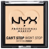 NYX Professional Makeup Can't Stop Won't Stop Mattifying Powder Puder 6 g