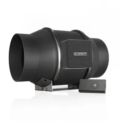 CLOUDLINE PRO S6, leises Inline-Lüftersystem mit Drehzahlregler, 150 mm