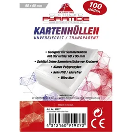 software pyramide Pyramide Sammelkarten Hüllen 100er Pack