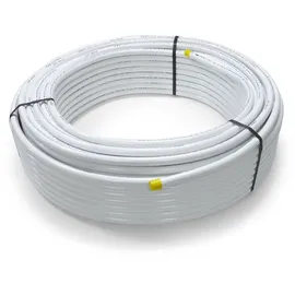Evenes Pipetec Aluverbundrohr Aluminium Mehrschichtverbundrohr 20x2 mm 100m weiss PEX-Rohr Alu-Mehrschicht-Verbundrohr MV-Rohr Mehrschichtrohr Heizung Wasser
