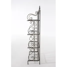 CLP Standregal 4 Ablagefächer Eisen bronze