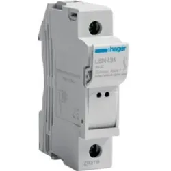 Hager LSN431 Sicherungselement 1P 25A L32 Leuchte 1M