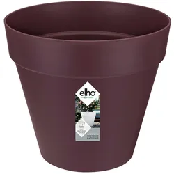 ELHO Blumentopf 5,5l 24,5x22 cm maulbeere matt