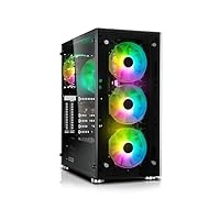 Memory PC Gaming PC (AMD Ryzen 5 5600G 6X 4.4 GHz, AMD Vega Grafik, 16 GB DDR4 RAM 3000 MHz, 1TB SSD, Windows 11 Pro) RGB Gamer