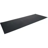 Tunturi Rudergerätematte - Bodenschutzmatte - 227 x 90 x 0,4 cm - Schwarz