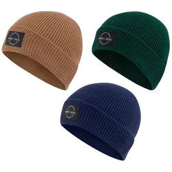 H.I.S Beanie kuschelige Winter-Mütze weiche Strick-Mütze One Size Blau, Grün oder Hellbraun - 
