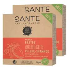 Sante Bio-Mango & Aloe Vera Festes Feuchtigkeitsshampoo 60 g