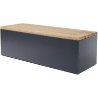 Glasprofi24 Sitzbank HLO-GUB6, Pflanzkasten Aufbewahrungstruhe ~ 135 cm