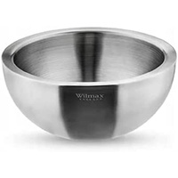 Wilmax england Wilmax WL-553004/A Doppelwandige Servierschale aus Edelstahl, 2000mL