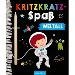 arsEdition Kritzkratz-Spaß Weltall