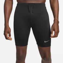 Nike Herren Fast Dri-FIT Brief-Lined Half Tight schwarz