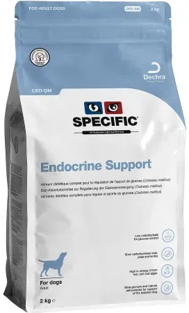 Specific CED-DM Endocrine Support Trockenfutter Hunde Diabetes Morbus Cushing Hypothyreose 2kg
