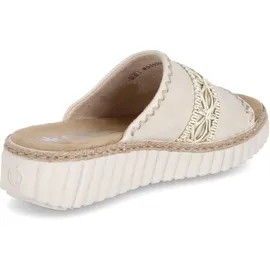 Rieker Pantolette beige, - Beige - 38