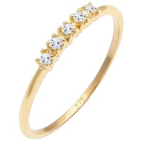 Elli PREMIUM Microsetting Topas Edelstein Valentin 375 Gelbgold 52 Damen