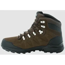 Jack Wolfskin Refugio Texapore Mid Herren brown/phantom 39,5