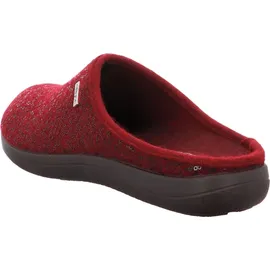 ROHDE Bari Damen Hausschuhe Pantoffeln Softfilz Weite G, Größe:38 EU, Farbe:Rot
