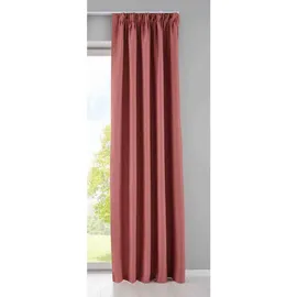Gardinenbox NewYork verdeckte Schlaufen 140 x 245 cm altrosa