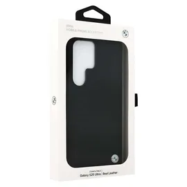 BMW Galaxy S25 Ultra Lederhülle schwarz