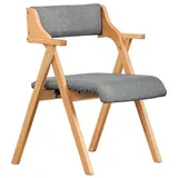 SoBuy Esszimmerstuhl Klappstuhl Küchenstuhl Polsterstuhl mit Armlehne Grau FST98-HG