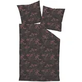 JANINE Carmen S Floral Braun 135 x 200 cm + 80 x 80 cm