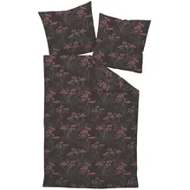 JANINE Carmen S Floral Braun 135 x 200 cm + 80 x 80 cm