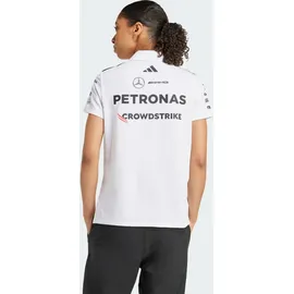 adidas PERFORMANCE Funktionsshirt MERCEDES - AMG PETRONAS FORMULA ONE TEAM POLOSHIRT / White Melange / Black / 2XL
