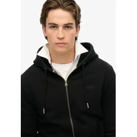 Superdry Essential Sweatjacke Herren Schwarz XL