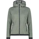 CMP Damen Jacket Fix Hood mineral-bianco