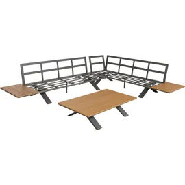 Mendler HWC-M62 Loungeset anthrazit/dunkelgrau